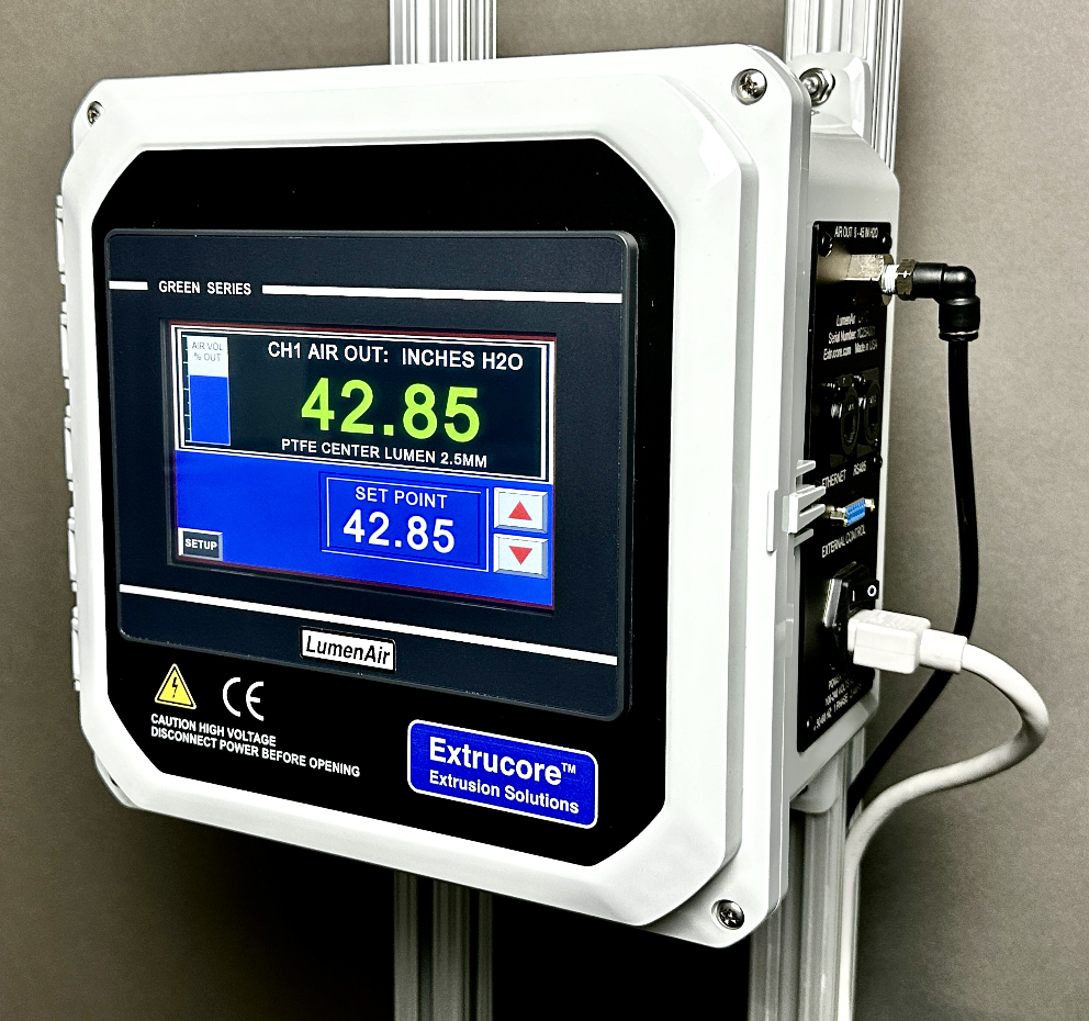 LumenAir compact wall-mount air source